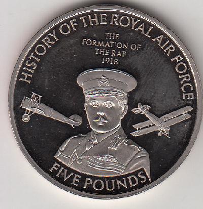 Beschrijving: 5 Pond RAF - FORMATION